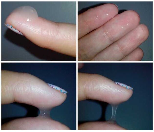 Preventive fluid on the finger